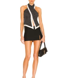 L'Academie Orla Halter Top In Black Multi Dot 7 L'Academie Orla Halter Top In Black Multi Dot -Deals L'Academie Store LCDE WS821 V4