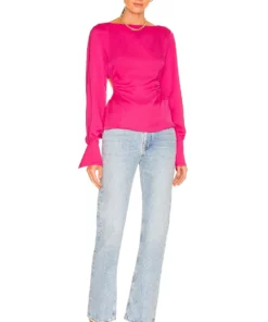 L'Academie Marlene Blouse In Pink -Deals L'Academie Store LCDE WS826 V4
