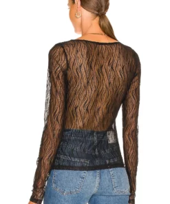 L'Academie Alex Top In Black -Deals L'Academie Store LCDE WS827 V3