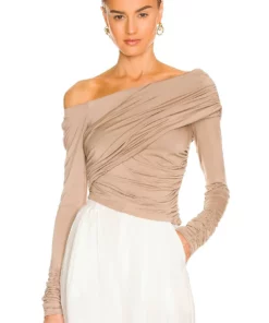 L'Academie Luciana Top In Taupe
