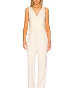 L'Academie Logan Vest In Beige -Deals L'Academie Store LCDE WS833 V4