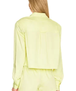 L'Academie The Tory Blouse In Cornsilk -Deals L'Academie Store LCDE WS840 V3