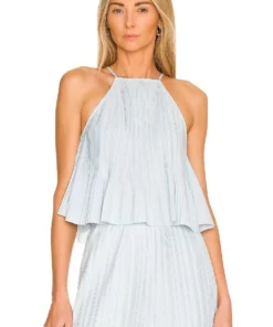 L'Academie Elin Top In Baby Blue