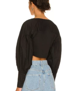 L'Academie The Angeline Top In Black -Deals L'Academie Store LCDE WS848 V3